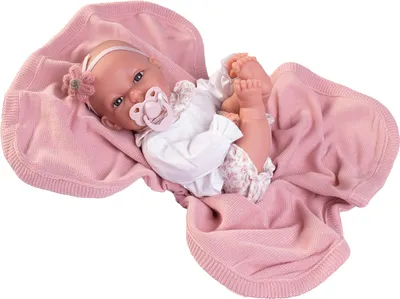 Zdjęcie produktu dla Antonio Juan 70358 TONETA - realistyczna lalka niemowlęca ze specjalną funkcją ruchu i miękkim korpusem z tkaniny - 34 cm