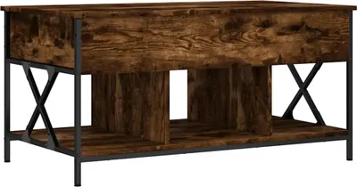 Obrázok produktu pre vidaXL Konferenčný stolík údený dub 100x55x50 cm materiál na báze dreva a kovu