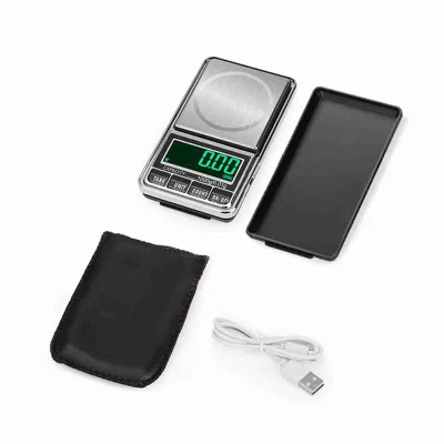 Image de Balance de précision DH-938C, 1 kg / 0,1 g – Balance numérique de poche pour l'or, les bijoux et les petits objets