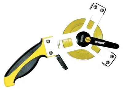 Produktbild von IRONSIDE Stahlmaßband 30 m / 13mm 2-Komponenten Griffteil