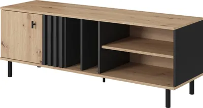 Produktbild von Furniture24 Fernsehschrank Madis Lowboard 138 cm Untreschrank Artisan Eiche