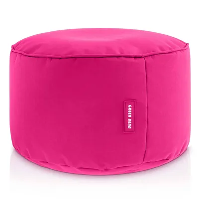 Produktbild von Green Bean Sitzhocker "Stay" 45x25cm mit EPS Perlen Füllung - Fußhocker für Sitzsäcke - Pink