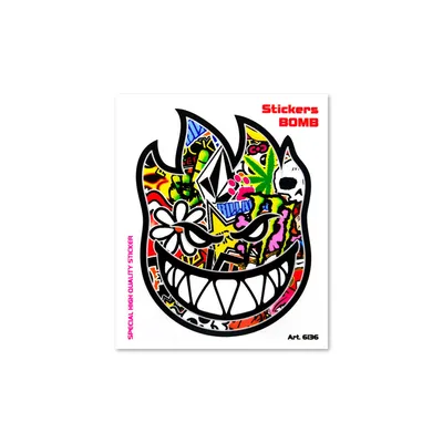 Immagine prodotto di Bomba adesiva Faccia di fuoco 10x12cm