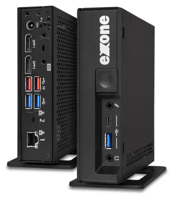 Productafbeelding van EXONE Thin Client Entry X14 N100, 8GB RAM, 64GB opslag, met IgelOS