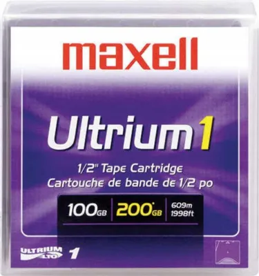 Zdjęcie produktu dla Maxell Ultrium Lto1 100/200Gb Data Cardridge Taśma Pojedyncza