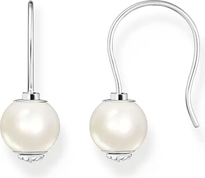 Produktbild von Thomas Sabo Damen Ohrringe Paar Ohrhaken mit Süßwasserzuchtperle weiß H2252-082-14