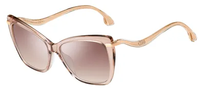 Produktbild von Jimmy Choo Selbygsfwmnq Damen-sonnenbrille Beige Silver Degraded Brown Mann Beige Silver Degraded Brown