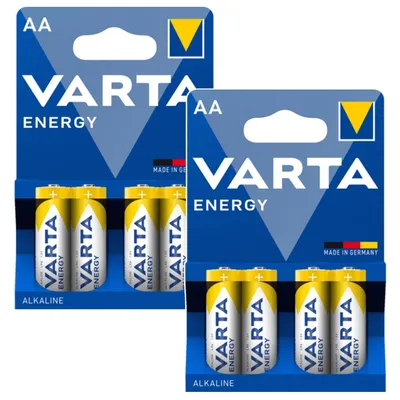 Immagine prodotto di 8 batterie alcaline Varta Energy R-06 LR06 AA da 1,5 V