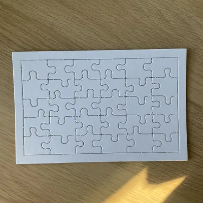 Image de Puzzle vierge à personnaliser - 30 pièces
