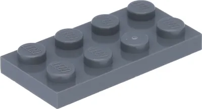 A single LEGO brick on a white background.