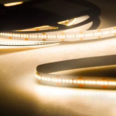 Produktbild von ISOLED LED CRI927 Linear10 Flexband Streifen, 24V, 6W, IP20, warmweiß, 180 LED/m