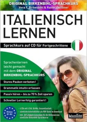 Obrázok produktu pre Italienisch lernen für Fortgeschrittene 1+2 (ORIGINAL BIRKENBIHL)