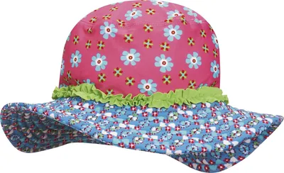 Produktbild von Playshoes UV-Schutz Sonnenhut Blumen, in pink, Größe 51cm