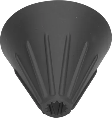 Obrázok produktu pre Silikónový odkvapkávač na kávu Prenosný opakovane použiteľný skladací kávový filter na cestovanie Camping Office HomeBlack