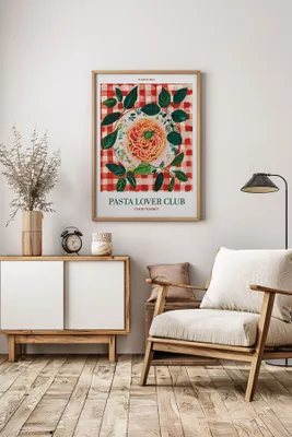 Image de Wallity, Ersy1Ham32, Tableau décoratif encadré, multicolore, 100 % BOIS MASSIF, 33 x 48 cm