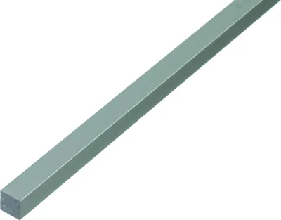 Produktbild von Alberts Vierkantstange | Aluminium, silberfarbig eloxiert | 1000 x 10 x 10 mm