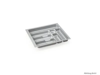 Obrázok produktu pre Naber 8030012 Zásobník na príbory 4 pre skrinku 600 mm, š. 518 x hl. 473 x v. 50 mm, strieborno-sivý