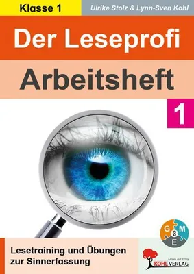 Obrázek produktu pro Der Leseprofi / Arbeitsheft - Fit durch Lesetraining / Klasse 1