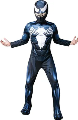 Produktbild von Rubies Venom Deluxe Jungenkostüm Blau 5-7 Years Blau 5-7 Years