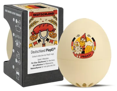 Produktbild von Brainstream PiepEi Deutschland Ei Eierkocher Frühstücksei Ei Eier kochen Eieruhr