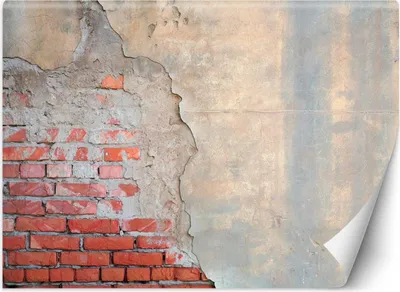 Produktbild von Vlies fototapete Backsteinmauer 200x140 cm Feeby Rot inkl. Kleber einfache Montage