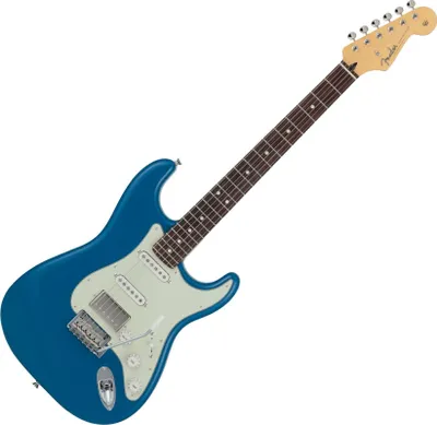Zdjęcie produktu dla Fender MIJ Hybrid II Stratocaster HSS RW Forest Blue Gitara elektryczna