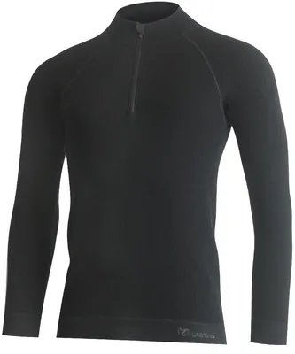 Produktbild von WITEK Herren nahtloses Merino-Langarmshirt mit 1/4-Reißverschluss