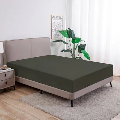 Produktbild von Unyqoos® 100% Baumwoll-Jersey Spannbettlaken – hautfreundlich & atmungsaktiv, bis 200×220 cm, für Matratzenhöhe bis 20 cm