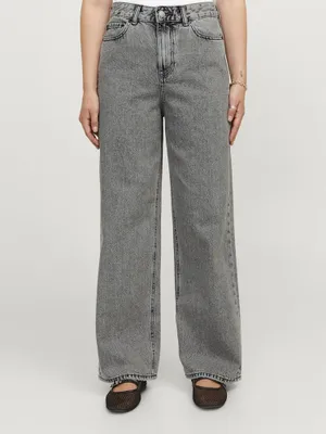 Produktbild von Jack & Jones Tokyo Wide R6119 Jjxx Hochtaillierte Jeans Grau 30 / 30 Frau Grau 30