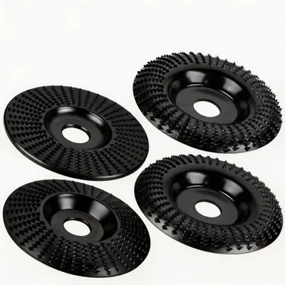 Immagine prodotto di Set di 4 dischi abrasivi in legno da 125 mm per smerigliatrici angolari