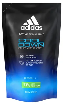 Produktbild von Adidas Cool Down Shower Gel 400ml - Refill