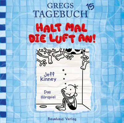 Produktbild von Gregs Tagebuch 15 - Halt mal die Luft an! [Hörbuch-CD]
