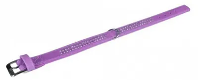 Produktbild von Karlie Buffalo Strass-Halsband - Violett - 2-reihig, 55cm/30mm