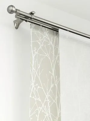 Obrázek produktu pro Záclonová tyč s drážkou Gardinia Chicago nerezová ocel Ø 20 mm 200 cm