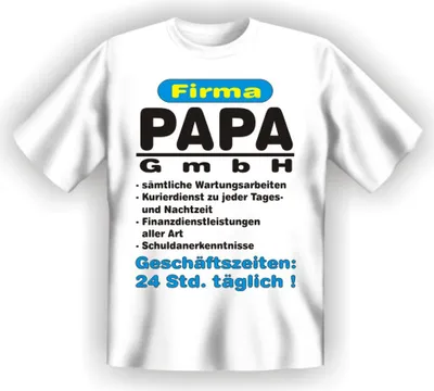 Produktbild von Papa GmbH - Textilien - T-Shirt