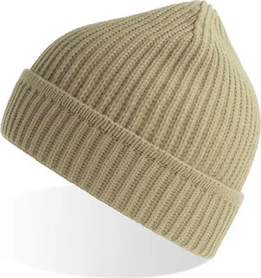 Produktbild von Atlantis MAPB | Maple Beanie Recyceltes Polyester Wintermütze - Farbe: Beige - Größe: One Size
