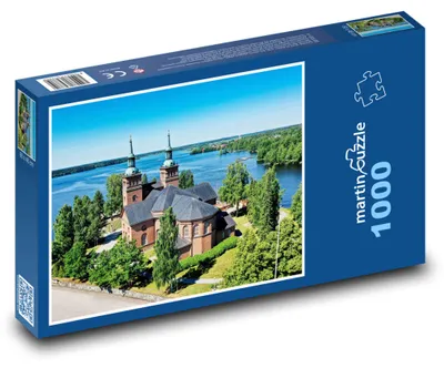 Obrázek produktu pro martinpuzzle - Puzzle 1000 - Kostel - řeka