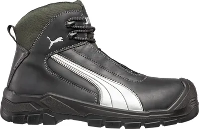 Zdjęcie produktu dla PUMA® 10003917209995 PUMA® Herren S3 Sicherheitsschuhe "CASCADES MID" SCUFF CAPS schwarz Größe 45