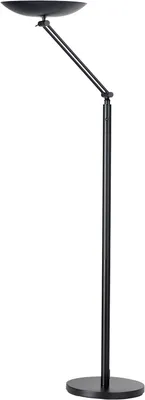 Produktbild von Unilux 400090469, Schwarz, Universal, Epoxid, Stahl, 22 W, LED, 30000 h