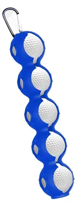 Productafbeelding van Golfaccessoire voor het veilig opbergen van 5 golfballen (Blauw)