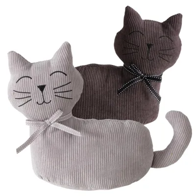 Immagine prodotto di Set di 2 fermaporte decorativi a forma di gatto