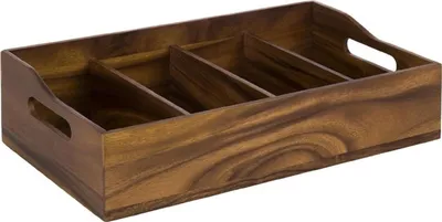 Image de APS Table Caddy Besteckbehälter -ACACIA- 11952