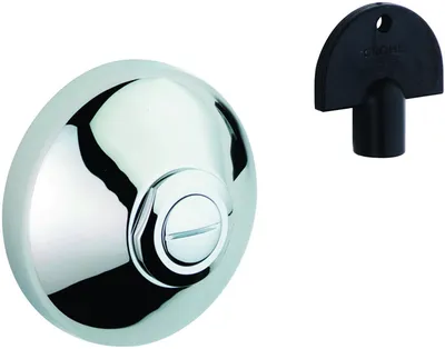 Produktbild von GROHE Unterputz-Ventil Oberbau 19842, für UP-Ventile, 1/2'', 3/4'', 1'', Höhe 40 mm, chrom