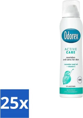 Produktbild von Odorex Deodorant Spray Active Care 150 ml - Vorteilspack - 25 Stücke