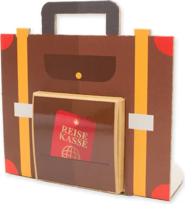 Produktbild von itenga Geldgeschenkverpackung Reisekoffer