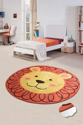 Produktbild von Conceptum Hypnose, Leon- Leon CHL, Bunt, Teppich, 100% Samtstoff