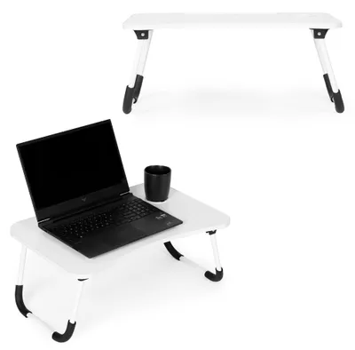 Image de Support pliable pour ordinateur portable, 60 x 40 cm, blanc