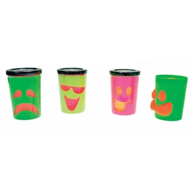 Produktbild von TEDDIES Schleim im Becher mit Gesicht 1St. (Mix)