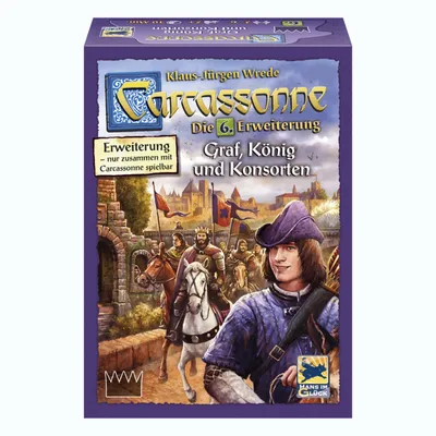 Immagine prodotto di Hans im Glück Carcassonne, conte, re e consorti, espansione 6