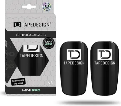 Produktbild von Tape Design Mini Pro Schienbeinschoner Durchsichtig Durchsichtig One Size